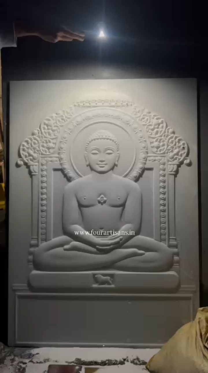 CNC marble carving at Four Artisans in Pune