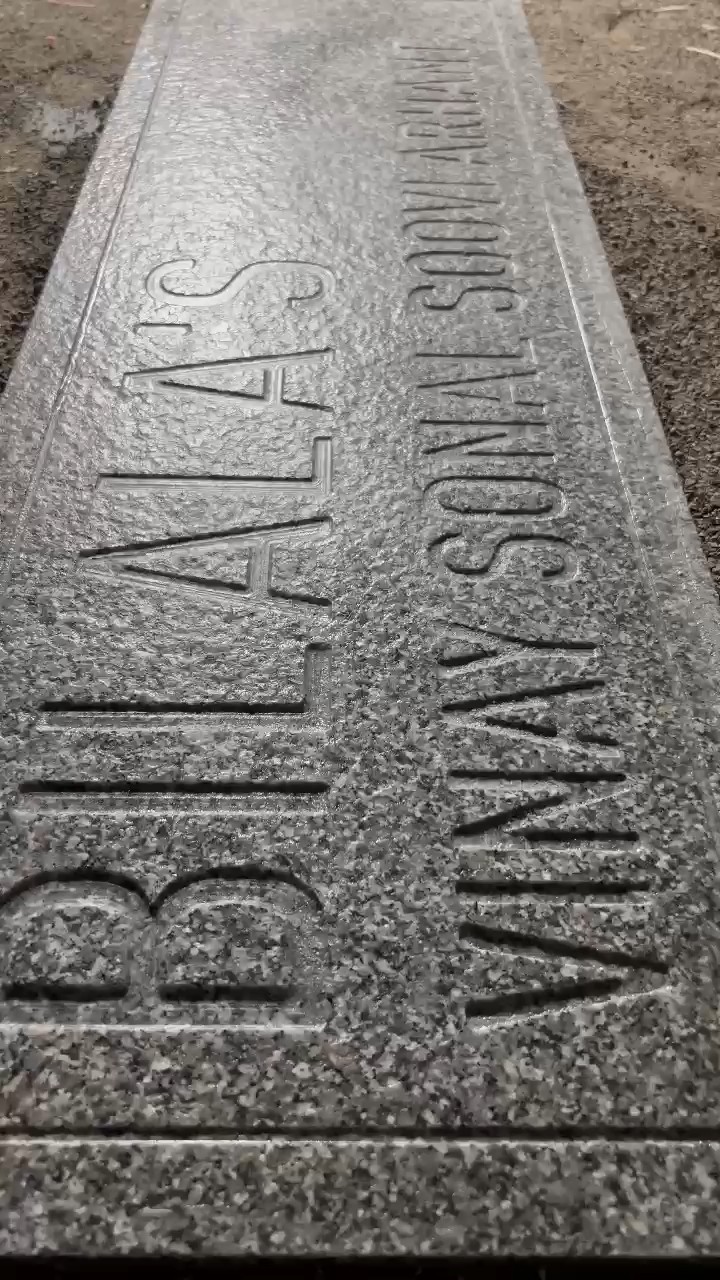CNC carving in Steel Gray granite at the Four Artisans factory in Pune